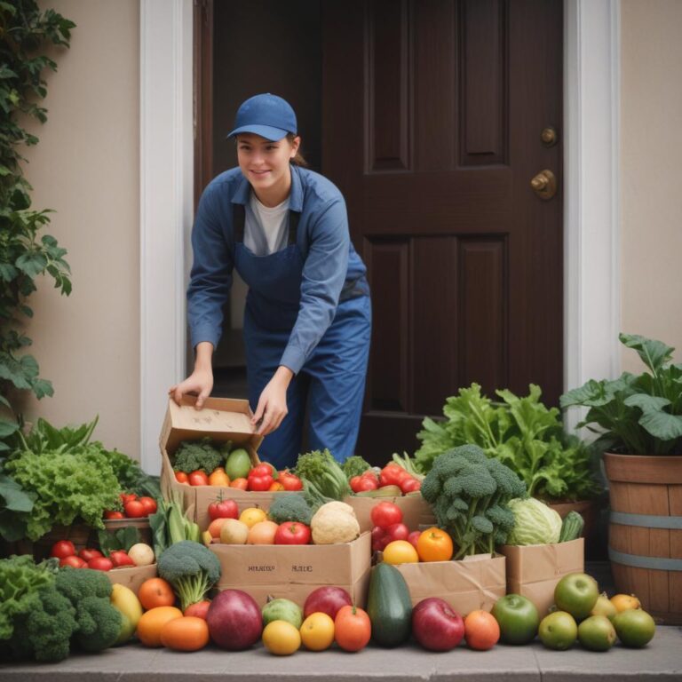 Свежие овощи и фрукты с доставкой