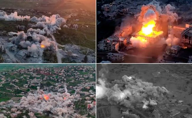 Агрессия Израиля против Ливана: стратегия выжженной земли