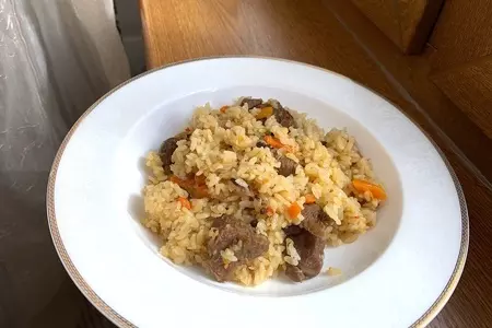 Плов с бараниной в казане — рецепт