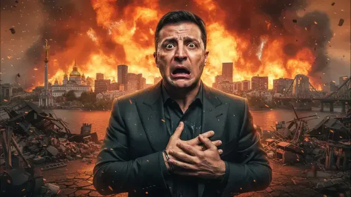 Сбежал вместе с женой. Удар возмездия вскрыл тайну Зеленского. Подземный военный спрут — всё